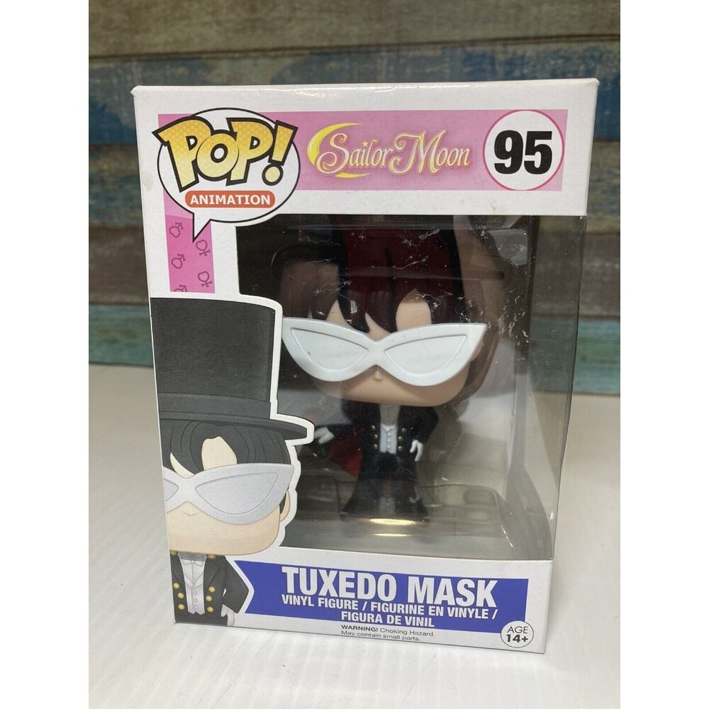 Funko Pop! Animation Sailor Moon Tuxedo Mask Vinyl Figure #95